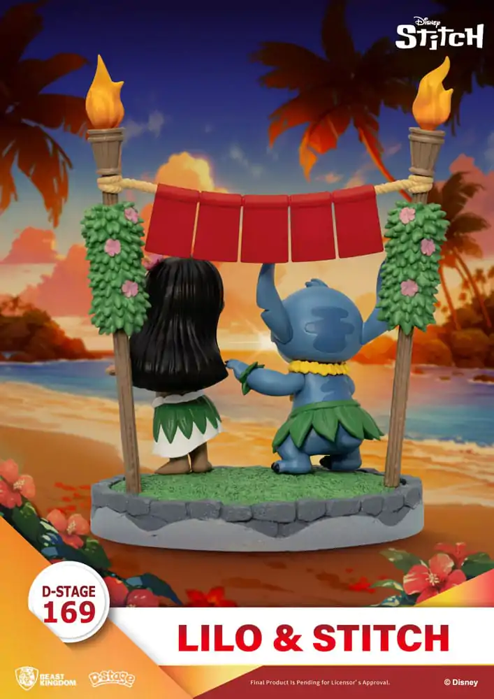 Lilo & Stitch D-Stage PVC Dioráma Lilo & Stitch 16 cm produktová fotografia