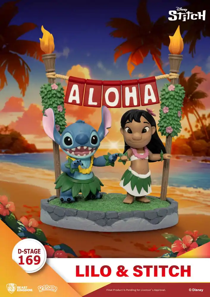 Lilo & Stitch D-Stage PVC Dioráma Lilo & Stitch 16 cm produktová fotografia