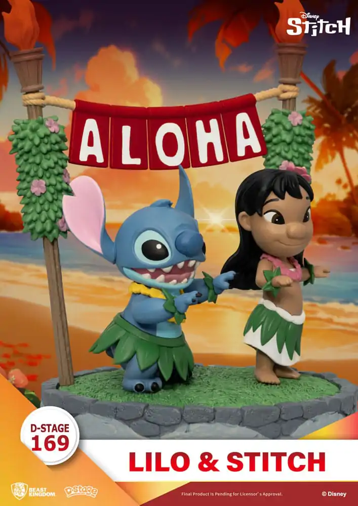 Lilo & Stitch D-Stage PVC Dioráma Lilo & Stitch 16 cm produktová fotografia