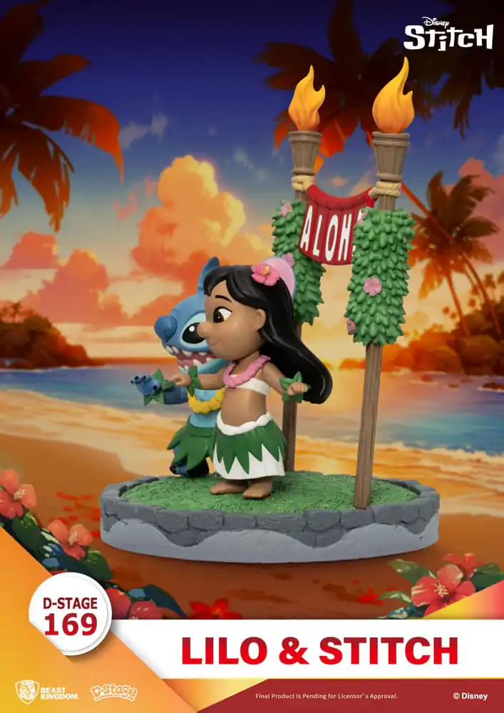 Lilo & Stitch D-Stage PVC Dioráma Lilo & Stitch 16 cm produktová fotografia