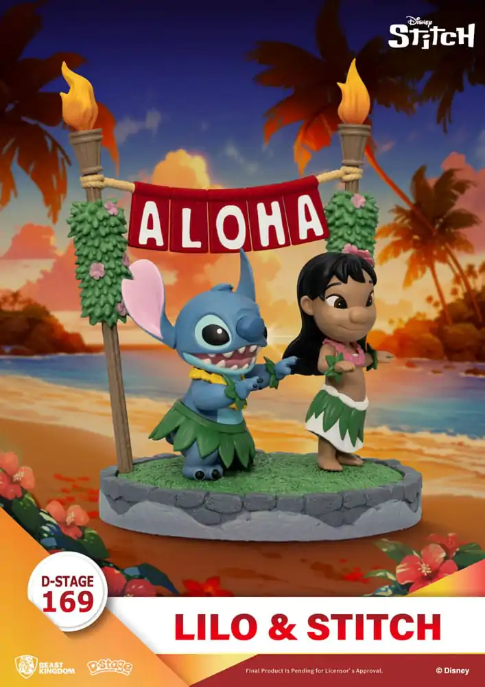 Lilo & Stitch D-Stage PVC Dioráma Lilo & Stitch 16 cm produktová fotografia