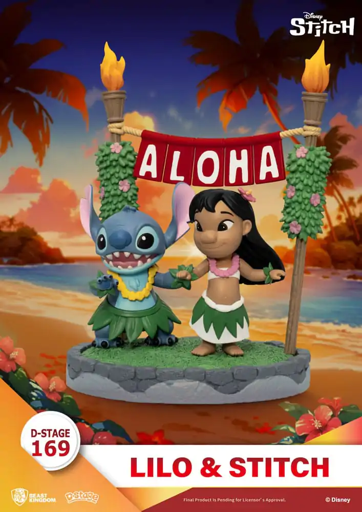 Lilo & Stitch D-Stage PVC Dioráma Lilo & Stitch 16 cm produktová fotografia