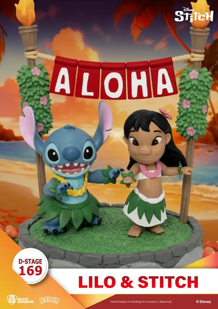 Lilo & Stitch D-Stage PVC Dioráma Lilo & Stitch 16 cm produktová fotografia