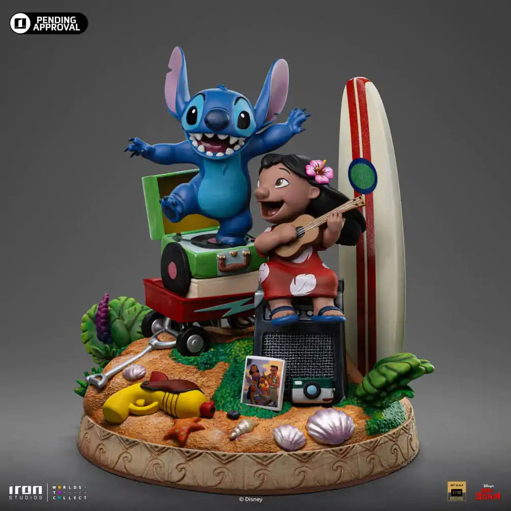 Lilo & Stitch Deluxe Art Scale Socha 1/10 Lilo & Stitch 20 cm produktová fotografia