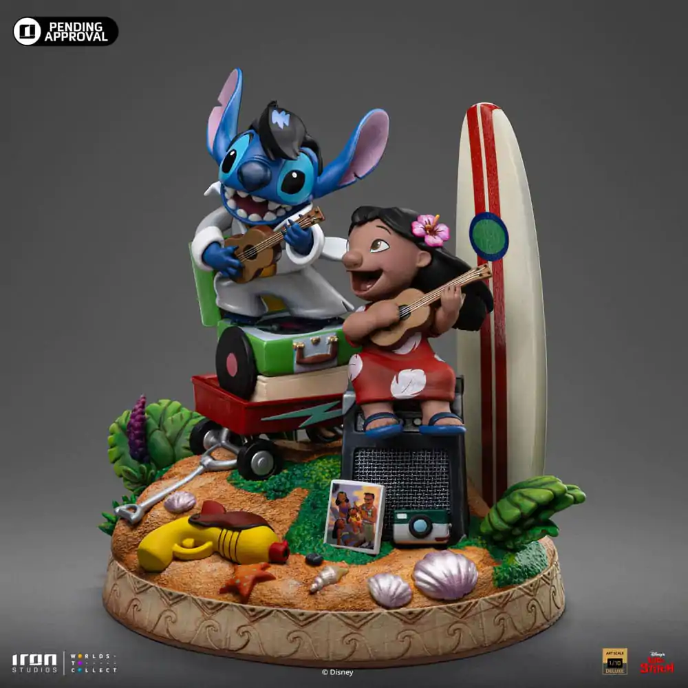 Lilo & Stitch Deluxe Art Scale Socha 1/10 Lilo & Stitch 20 cm produktová fotografia