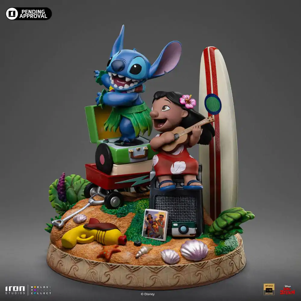 Lilo & Stitch Deluxe Art Scale Socha 1/10 Lilo & Stitch 20 cm produktová fotografia