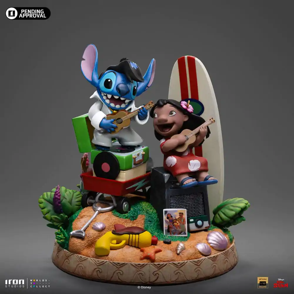 Lilo & Stitch Deluxe Art Scale Socha 1/10 Lilo & Stitch 20 cm produktová fotografia