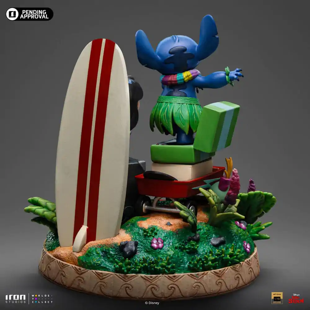 Lilo & Stitch Deluxe Art Scale Socha 1/10 Lilo & Stitch 20 cm produktová fotografia