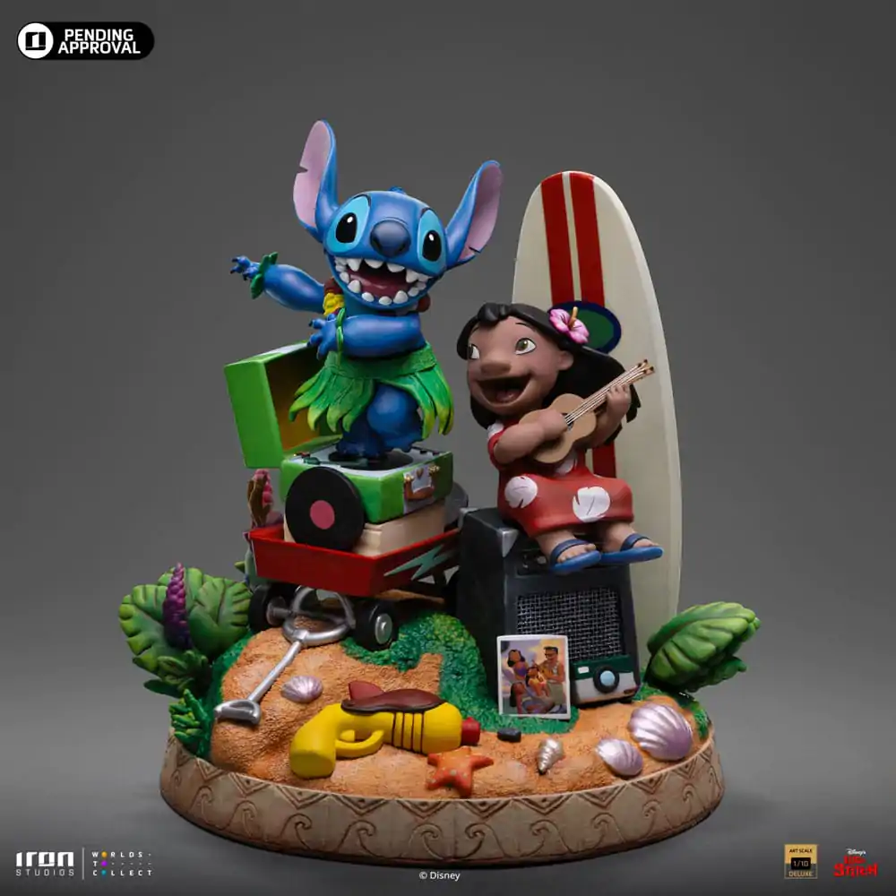 Lilo & Stitch Deluxe Art Scale Socha 1/10 Lilo & Stitch 20 cm produktová fotografia