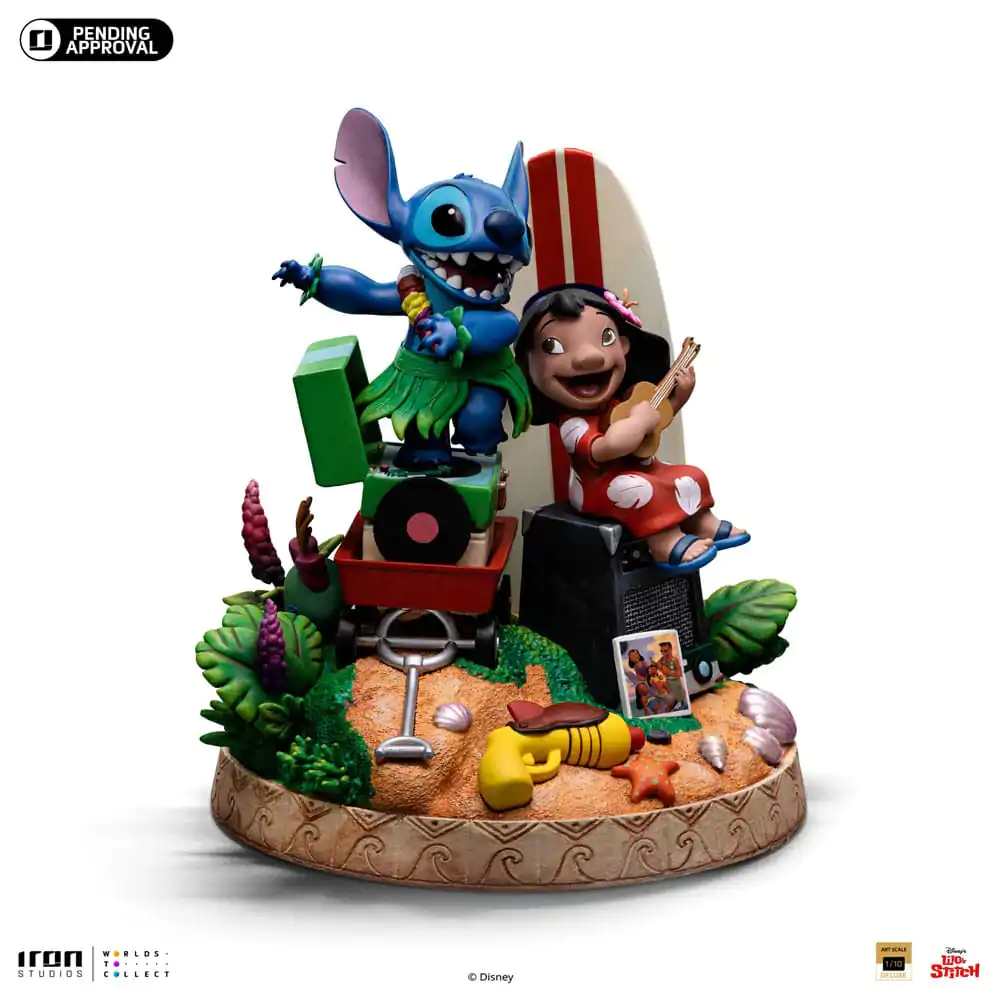 Lilo & Stitch Deluxe Art Scale Socha 1/10 Lilo & Stitch 20 cm produktová fotografia