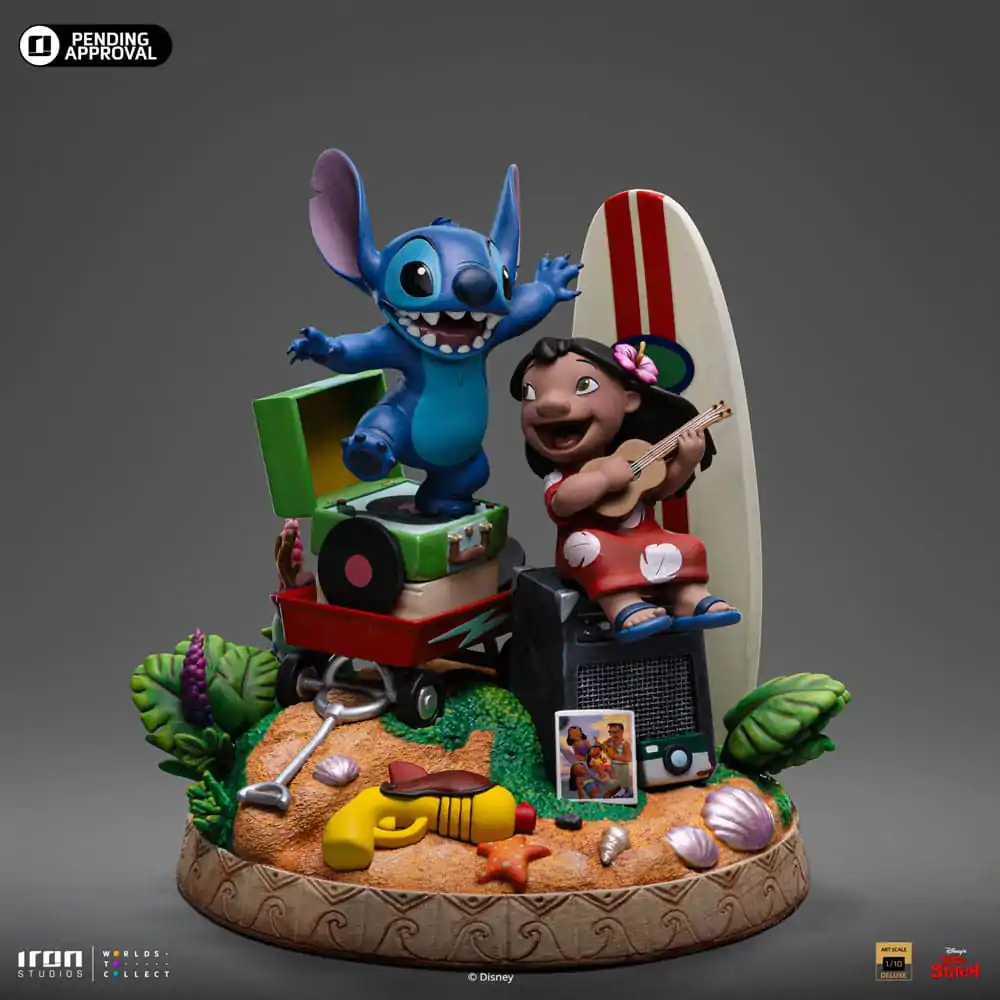 Lilo & Stitch Deluxe Art Scale Socha 1/10 Lilo & Stitch 20 cm produktová fotografia