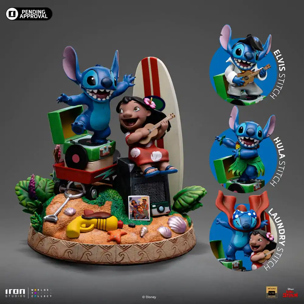 Lilo & Stitch Deluxe Art Scale Socha 1/10 Lilo & Stitch 20 cm produktová fotografia