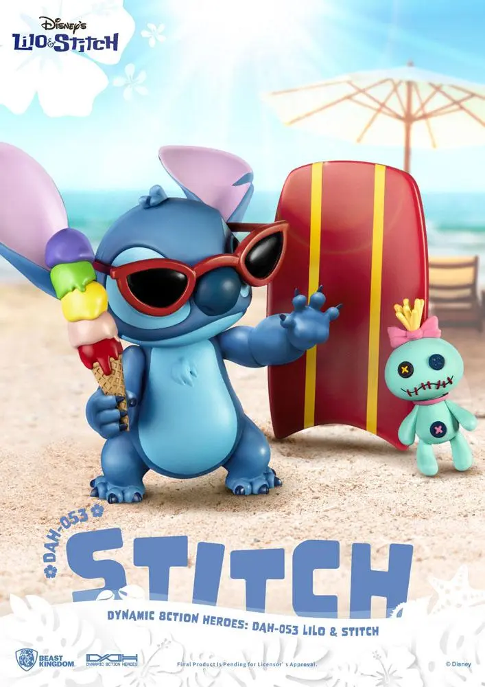 Lilo & Stitch Dynamic 8ction Heroes Akčná figúrka 1/9 Stitch 18 cm termékfotó