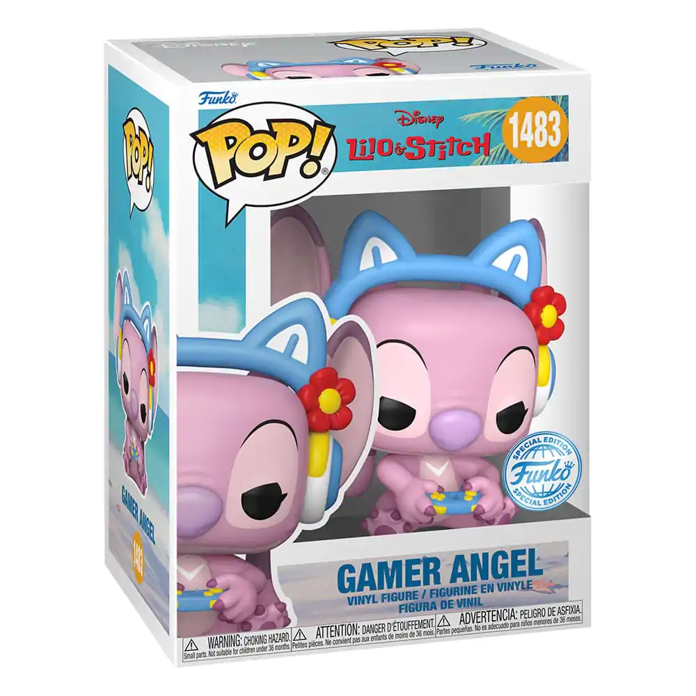 Lilo & Stitch Funko POP! Disney Vinyl Figure Gamer Angel Exclusive 9 cm figúrka produktová fotografia