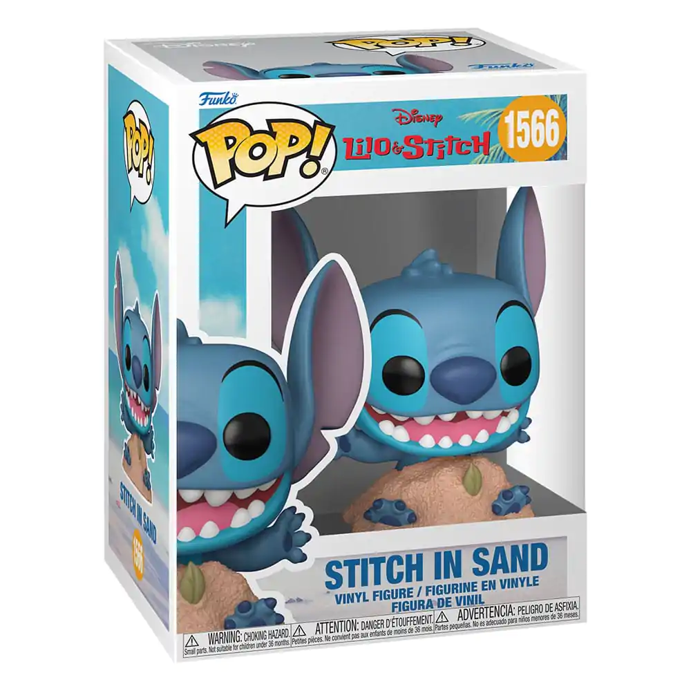 Lilo & Stitch Funko POP! Vinyl figúrka Stitch v piesku 9 cm produktová fotografia