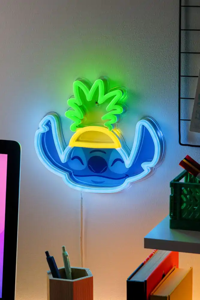 Lilo & Stitch LED nástenná lampa Neon produktová fotografia