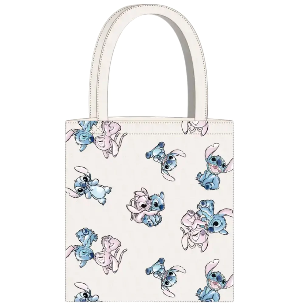 Lilo & Stitch Tote Bag Stitch & Angel Hug - Nákupná taška produktová fotografia