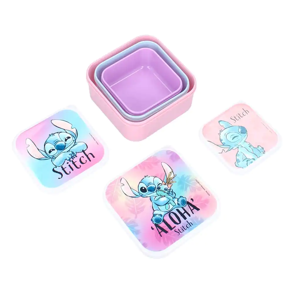 Lilo & Stitch Snack Box Set Stitch Fresh Bites - Sada desiatových boxov produktová fotografia