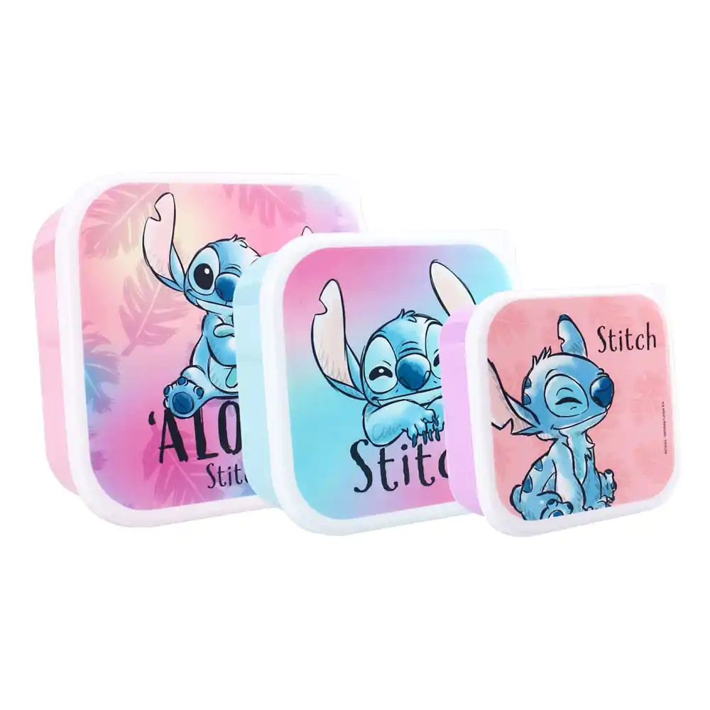 Lilo & Stitch Snack Box Set Stitch Fresh Bites - Sada desiatových boxov produktová fotografia