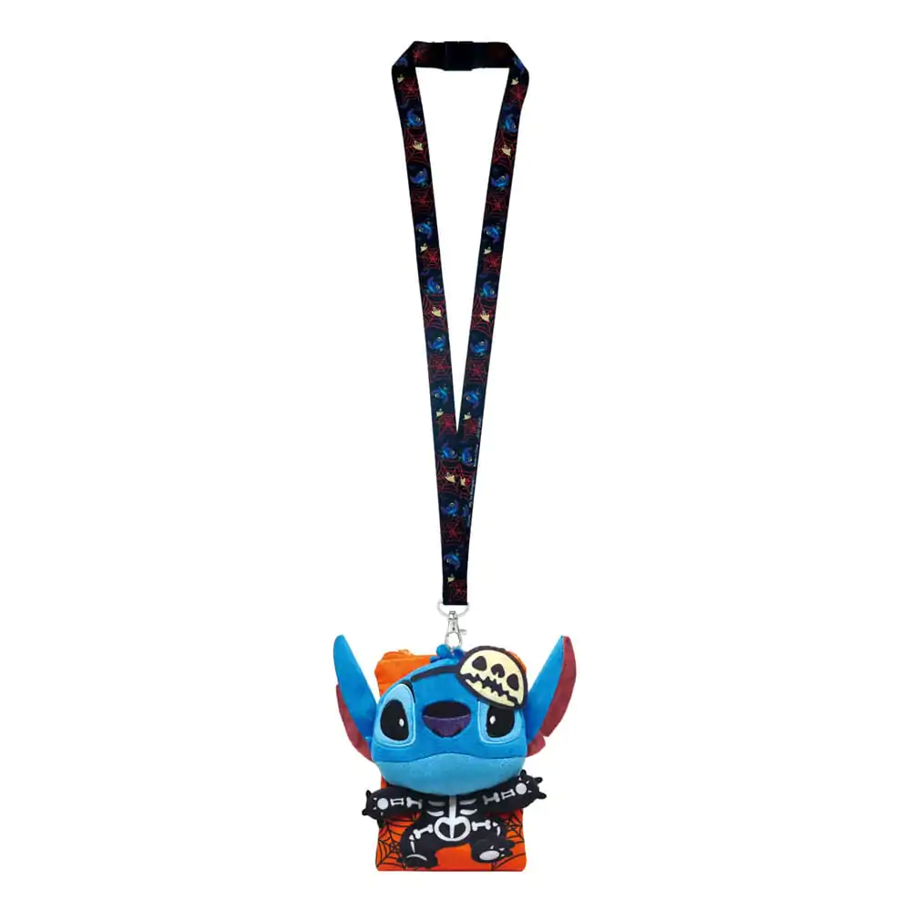 Lilo & Stitch Lanyard Stitch Skeleton s držiakom karty produktová fotografia