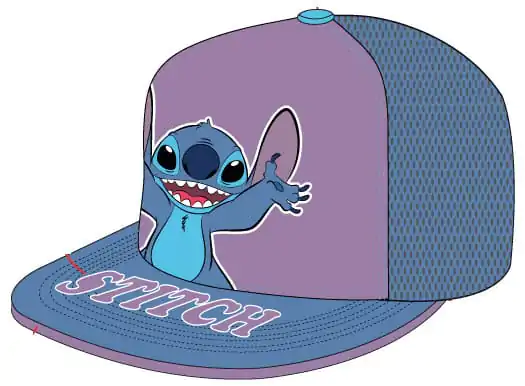 Lilo & Stitch Curved Bill Cap Stitch Standing - 9Fifty termékfotó