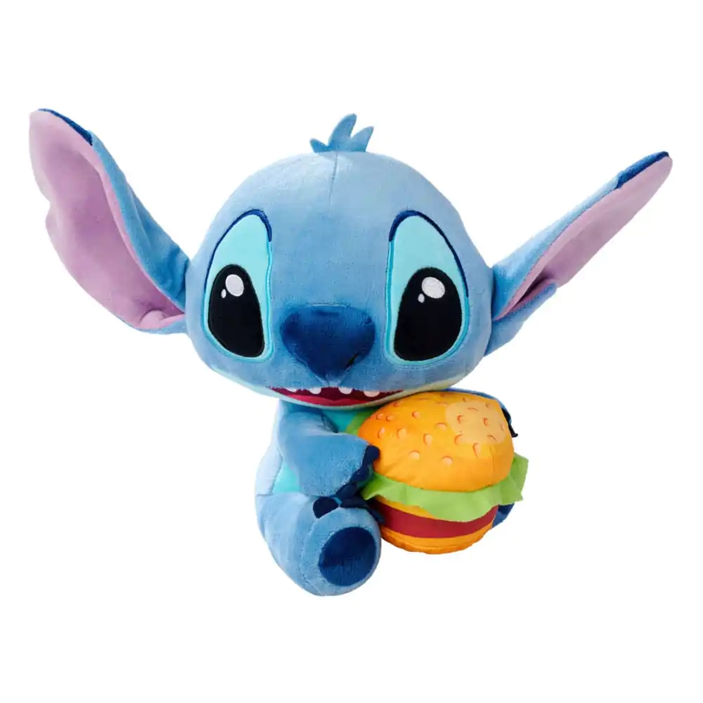 Lilo & Stitch Plyšová figúrka Stitch s Burgerom 25 cm produktová fotografia