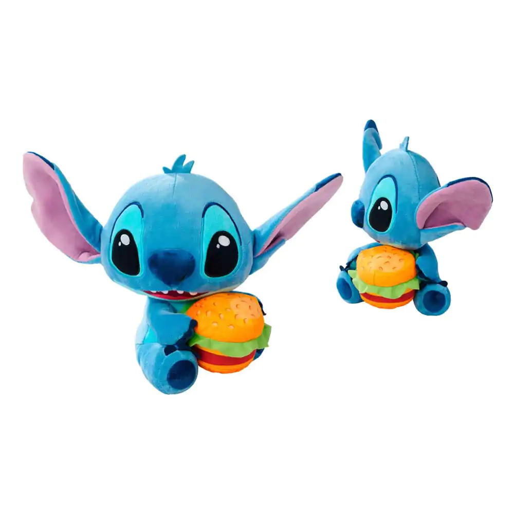 Lilo & Stitch Plyšová figúrka Stitch s Burgerom 25 cm produktová fotografia