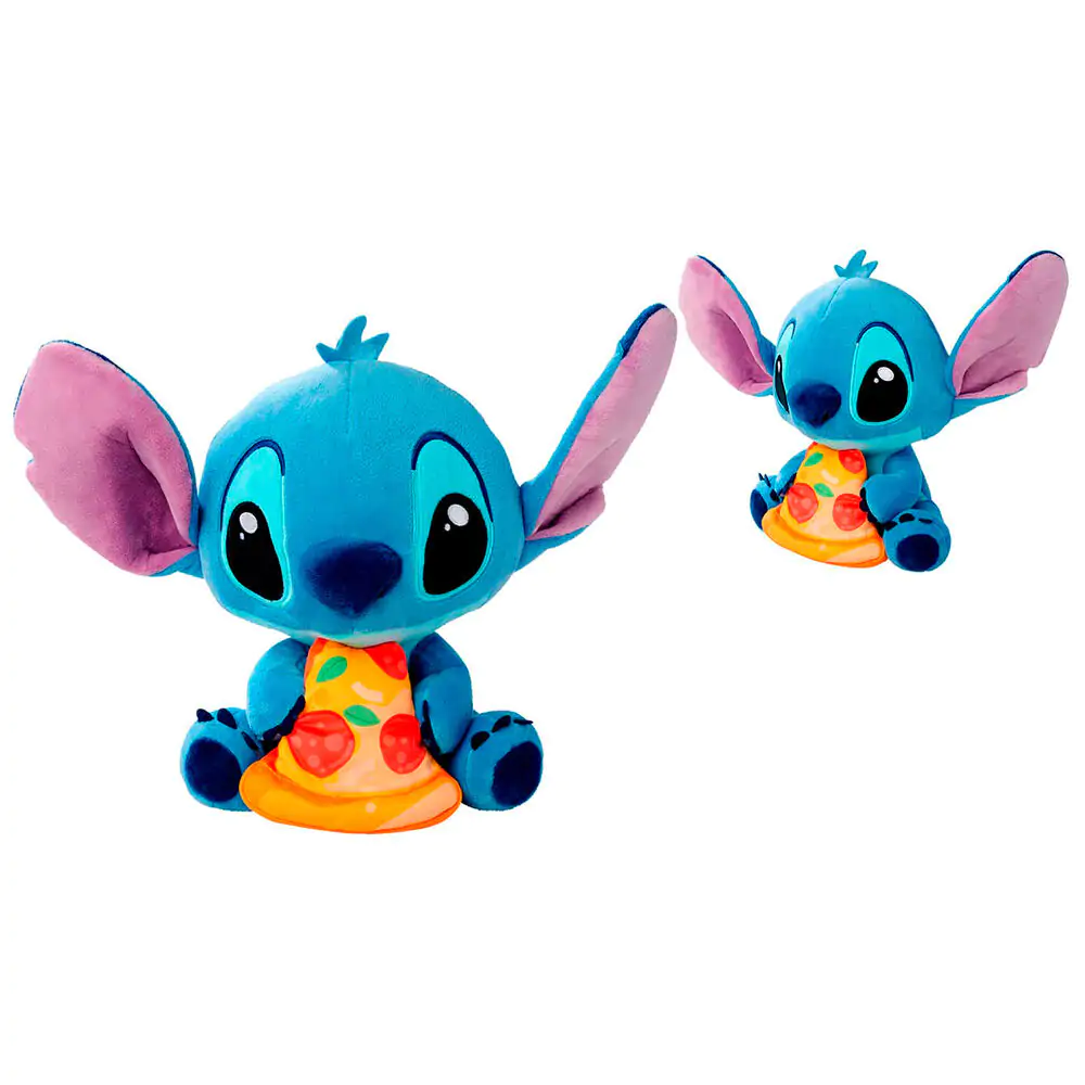 Lilo & Stitch Plyšová figúrka Stitch s pizzou 25 cm produktová fotografia