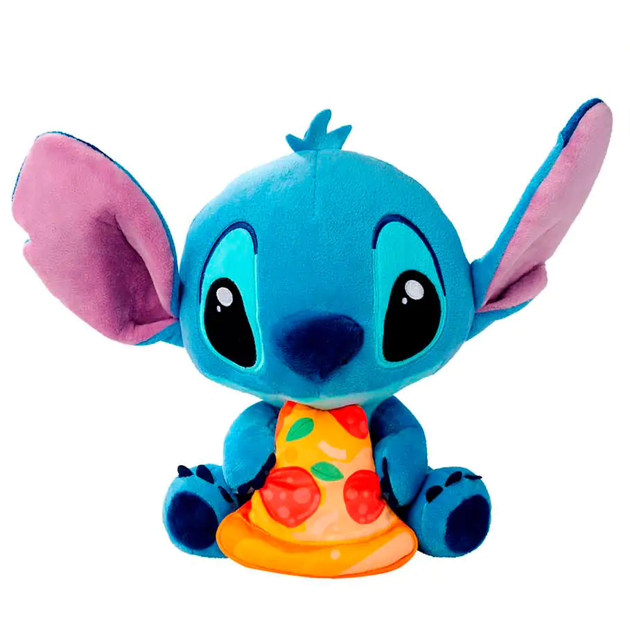 Lilo & Stitch Plyšová figúrka Stitch s pizzou 25 cm produktová fotografia