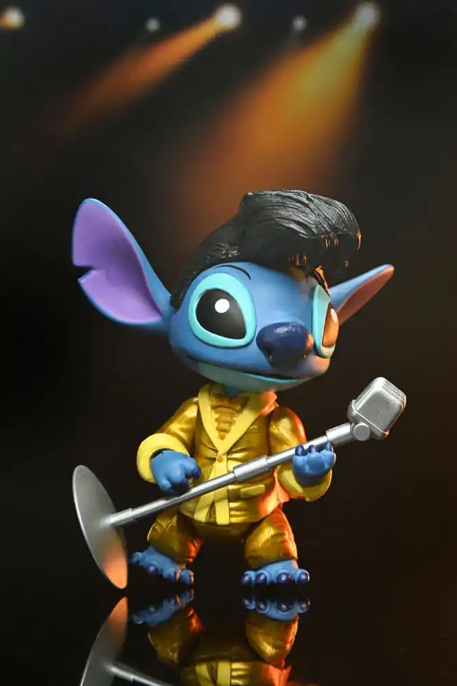 Lilo & Stitch figúrka Akčná figúrka Ultimate Gold Suit Elvis Stitch 7 cm produktová fotografia