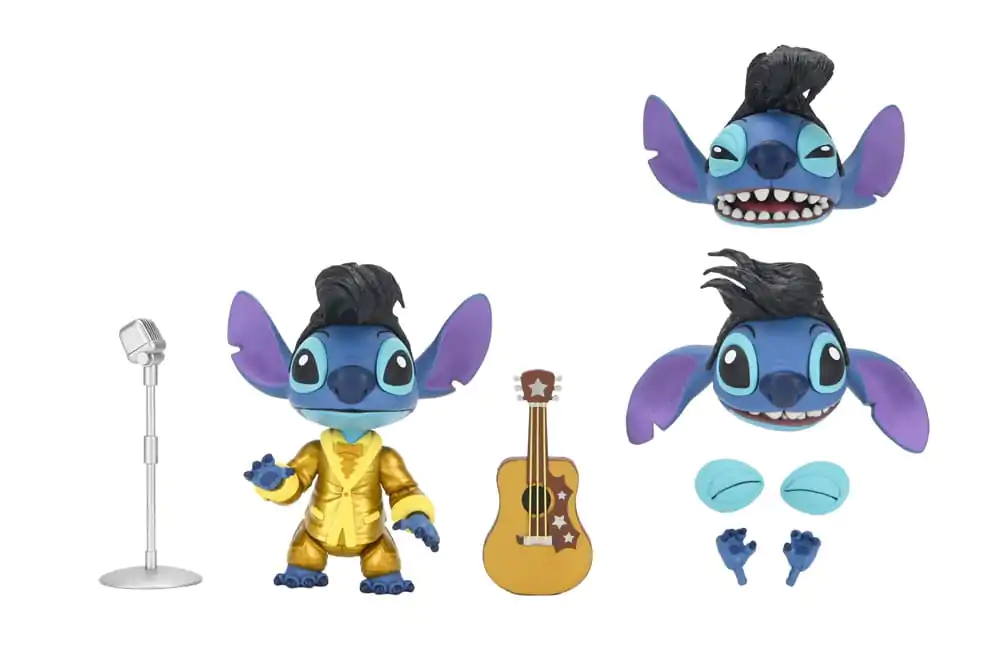 Lilo & Stitch figúrka Akčná figúrka Ultimate Gold Suit Elvis Stitch 7 cm produktová fotografia