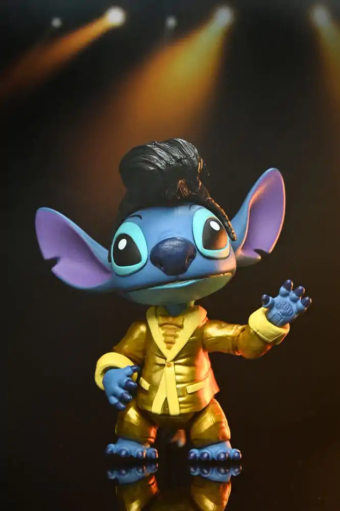 Lilo & Stitch figúrka Akčná figúrka Ultimate Gold Suit Elvis Stitch 7 cm produktová fotografia
