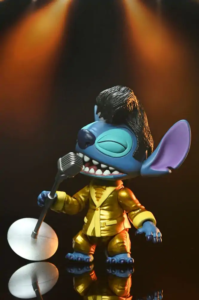 Lilo & Stitch figúrka Akčná figúrka Ultimate Gold Suit Elvis Stitch 7 cm produktová fotografia