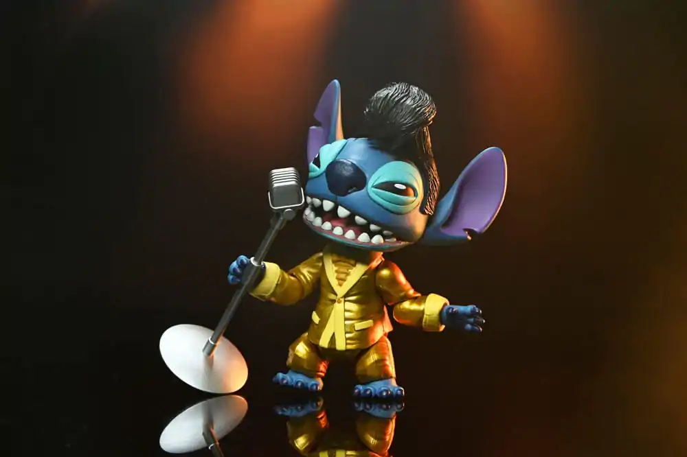 Lilo & Stitch figúrka Akčná figúrka Ultimate Gold Suit Elvis Stitch 7 cm produktová fotografia
