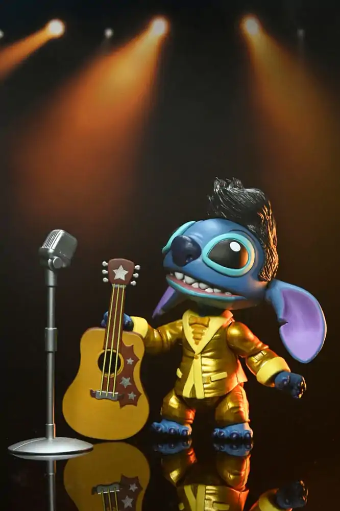 Lilo & Stitch figúrka Akčná figúrka Ultimate Gold Suit Elvis Stitch 7 cm produktová fotografia