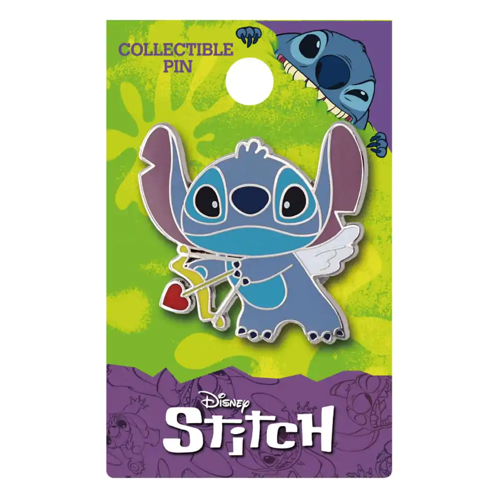 Lilo &amp; Stitch Pin Badge Valentine's Stitch termékfotó