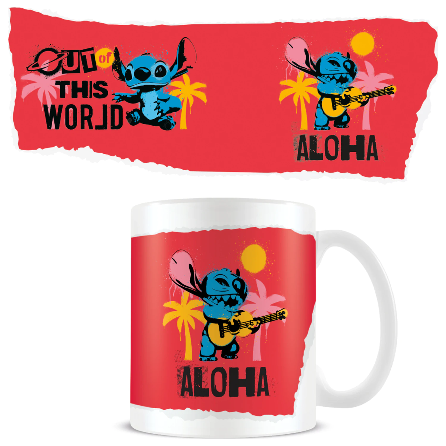 Lilo & Stitch Aloha hrnček 315ml produktová fotografia