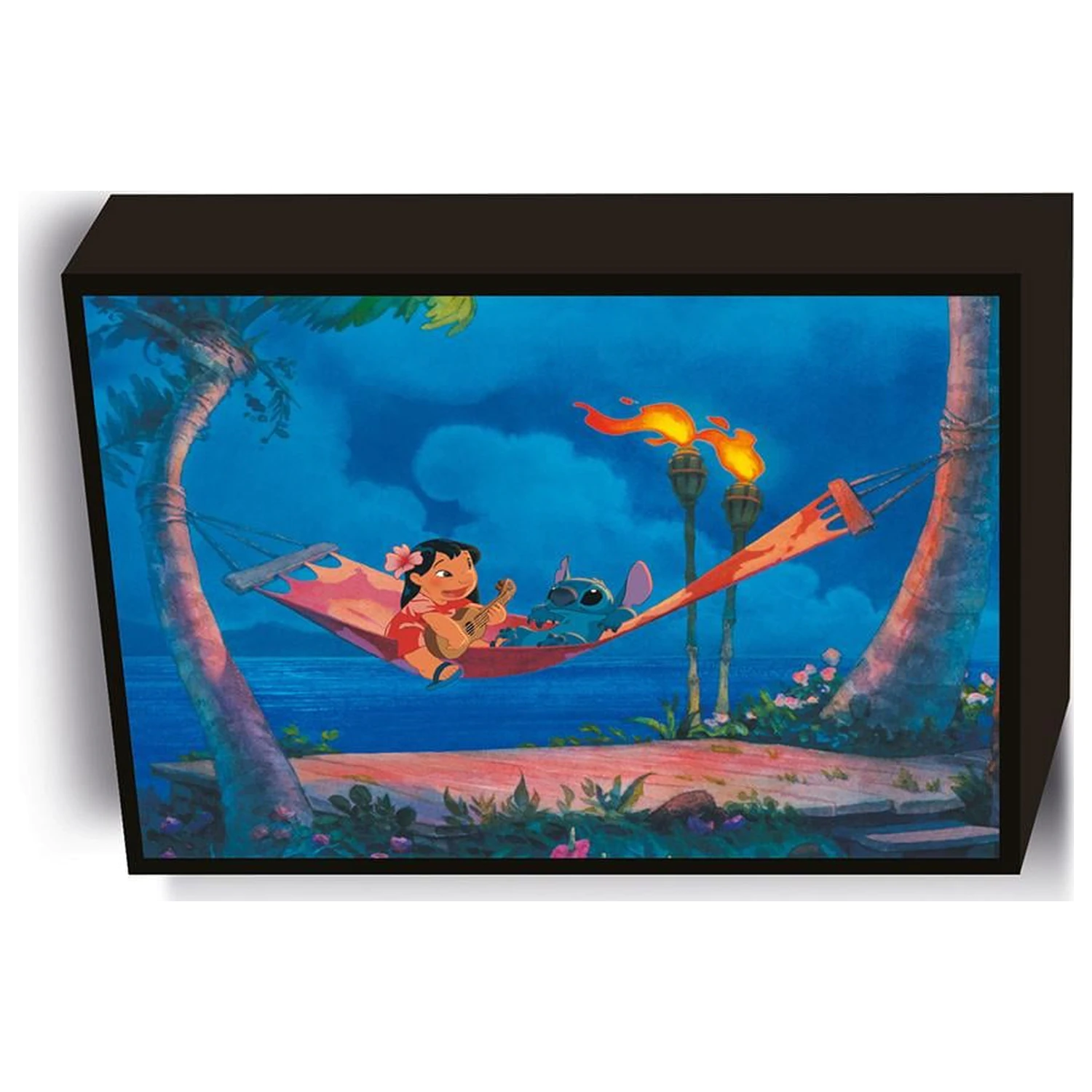 Lilo & Stitch Hammock Light Canvas 30x40 cm produktová fotografia