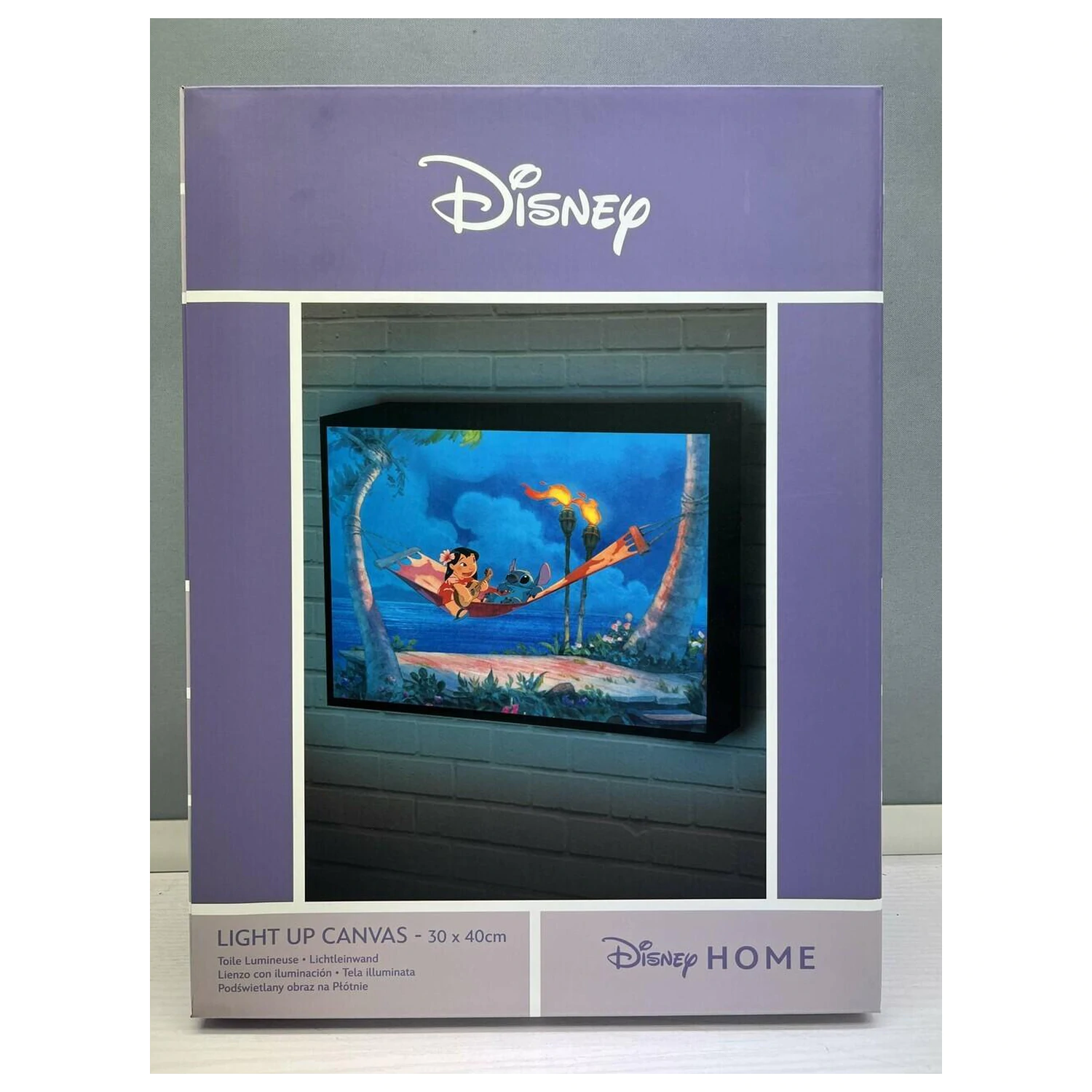 Lilo & Stitch Hammock Light Canvas 30x40 cm produktová fotografia