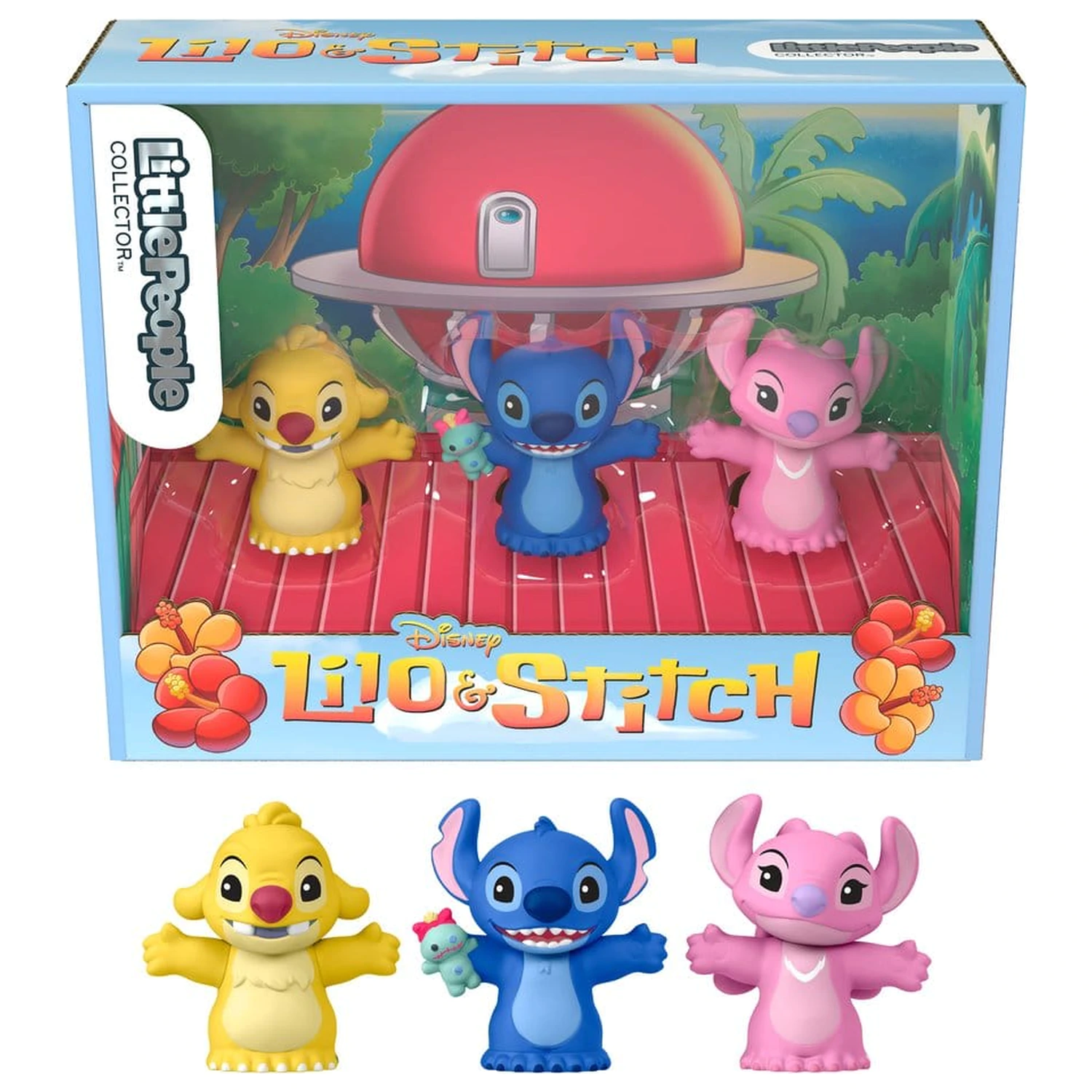 Lilo & Stitch Little People Collector mini figúrka 3-balenie Stitch & The Cousins 7 cm produktová fotografia