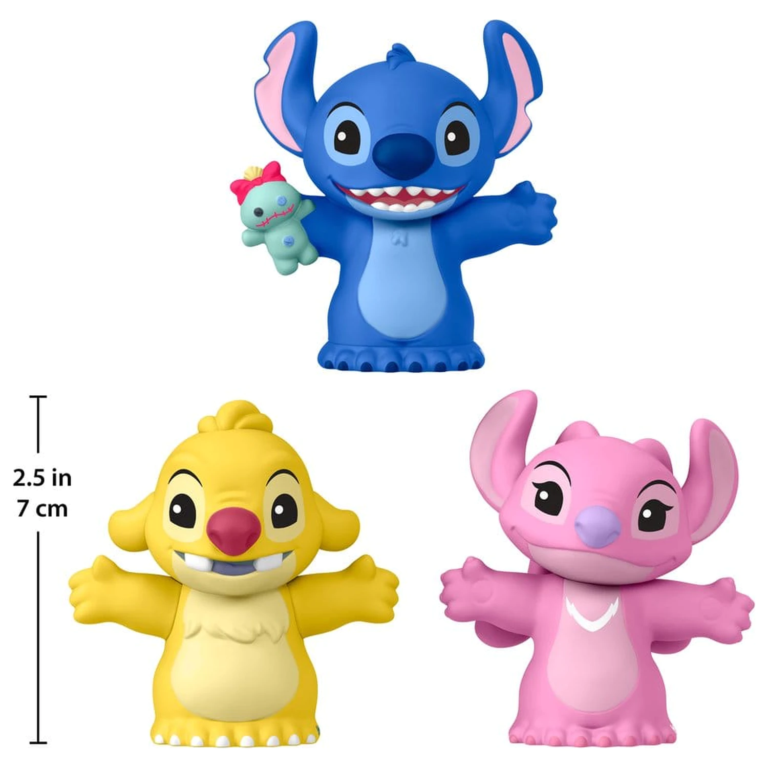 Lilo & Stitch Little People Collector mini figúrka 3-balenie Stitch & The Cousins 7 cm produktová fotografia