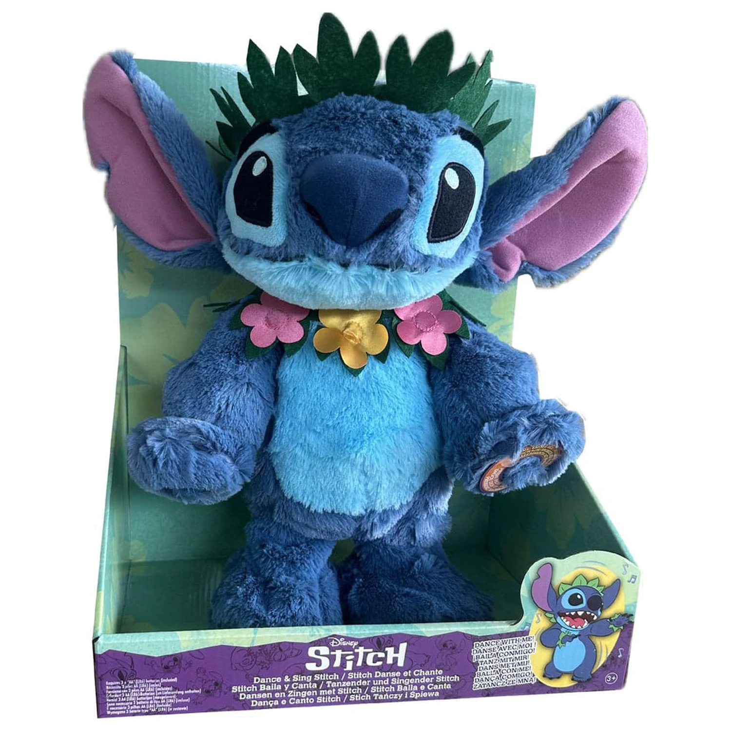 Lilo & Stitch Plyšová figúrka s funkciou tanca a spevu Stitch 38 cm produktová fotografia