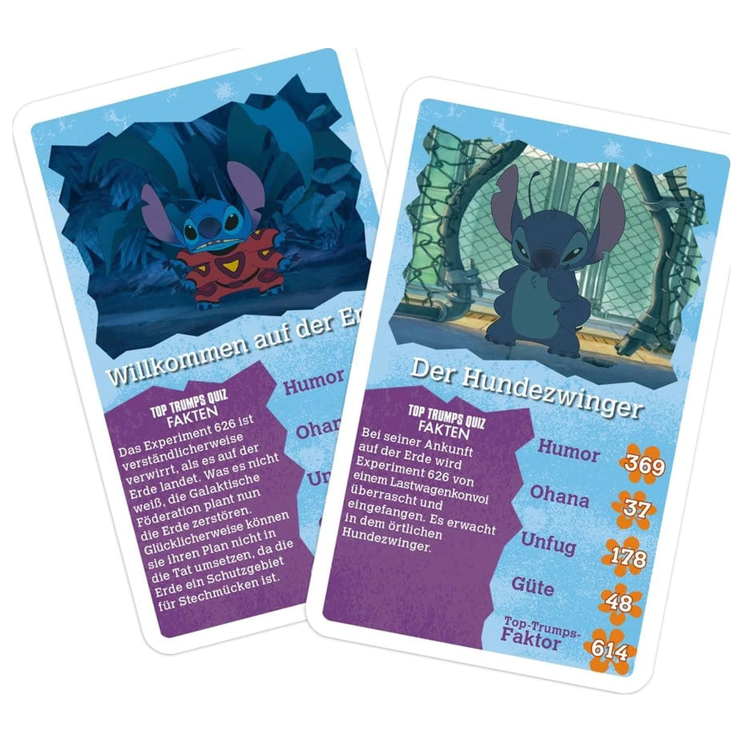 Lilo & Stitch kartová hra Top Trumps *nemecká verzia* produktová fotografia