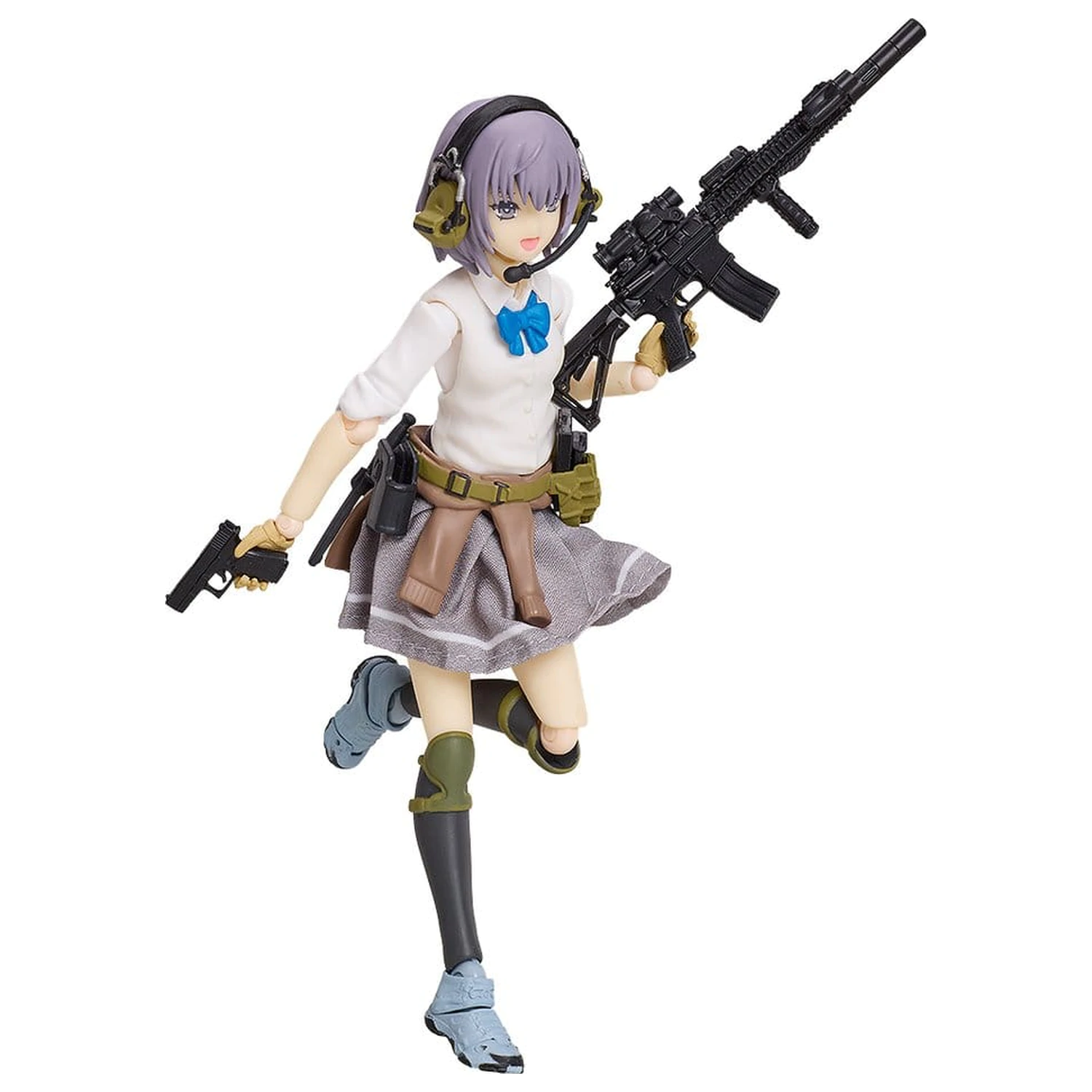 Little Armory figma akčná figúrka Miyo Asato: verzia letnej uniformy 1.5 13 cm produktová fotografia
