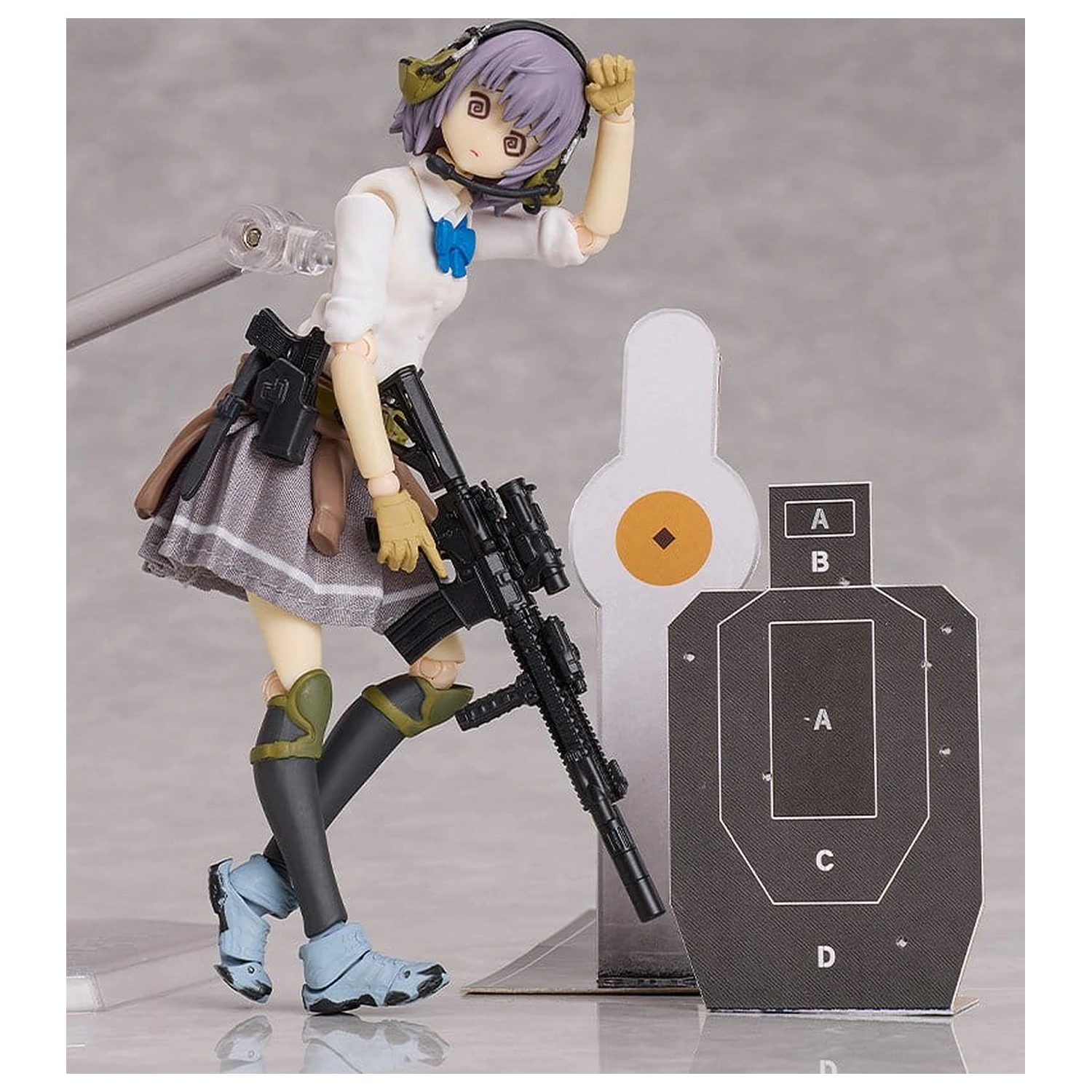 Little Armory figma akčná figúrka Miyo Asato: verzia letnej uniformy 1.5 13 cm produktová fotografia