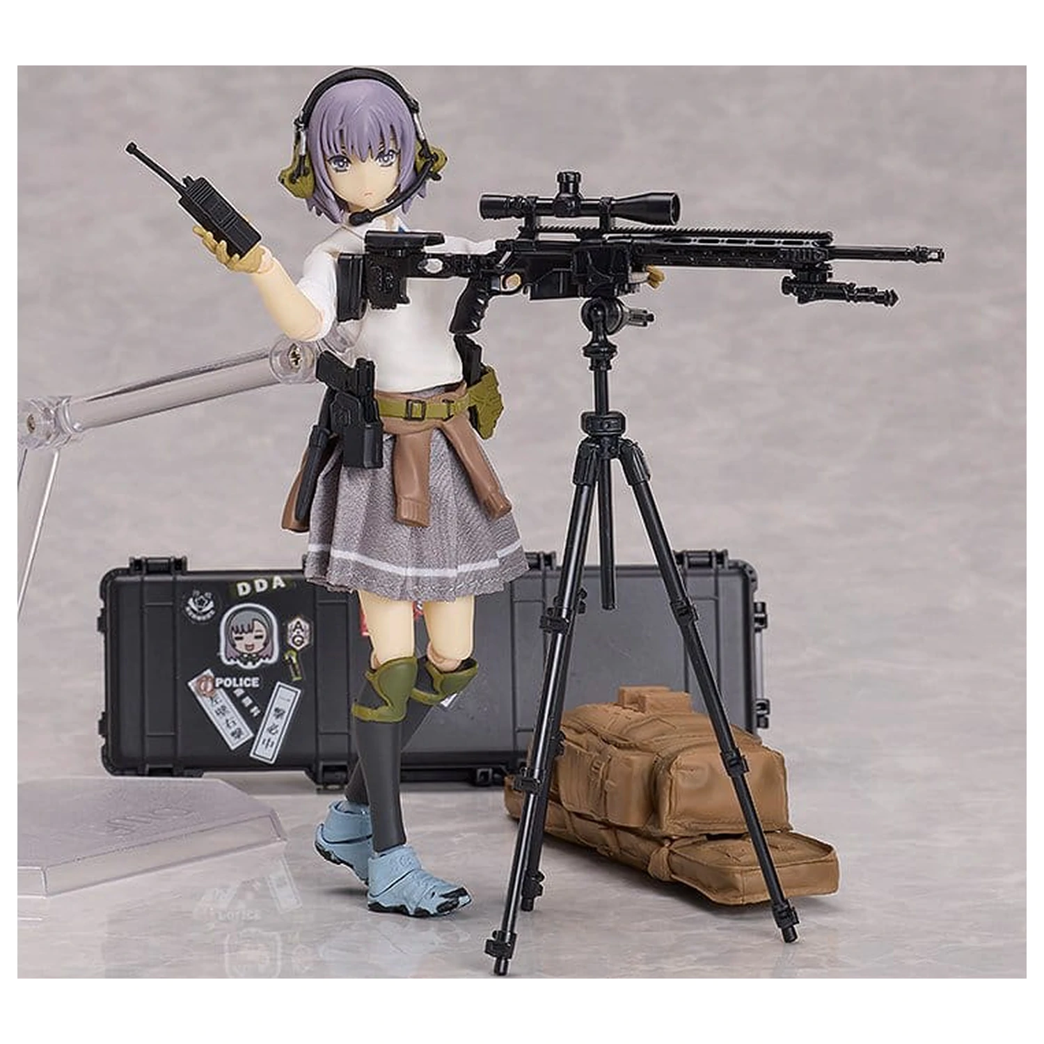 Little Armory figma akčná figúrka Miyo Asato: verzia letnej uniformy 1.5 13 cm produktová fotografia