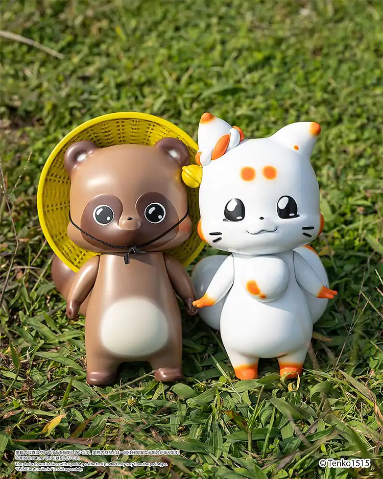 Little Fox with Two Tails Vinyl Figúrka Chibi Creature Ponkichi 15 cm produktová fotografia