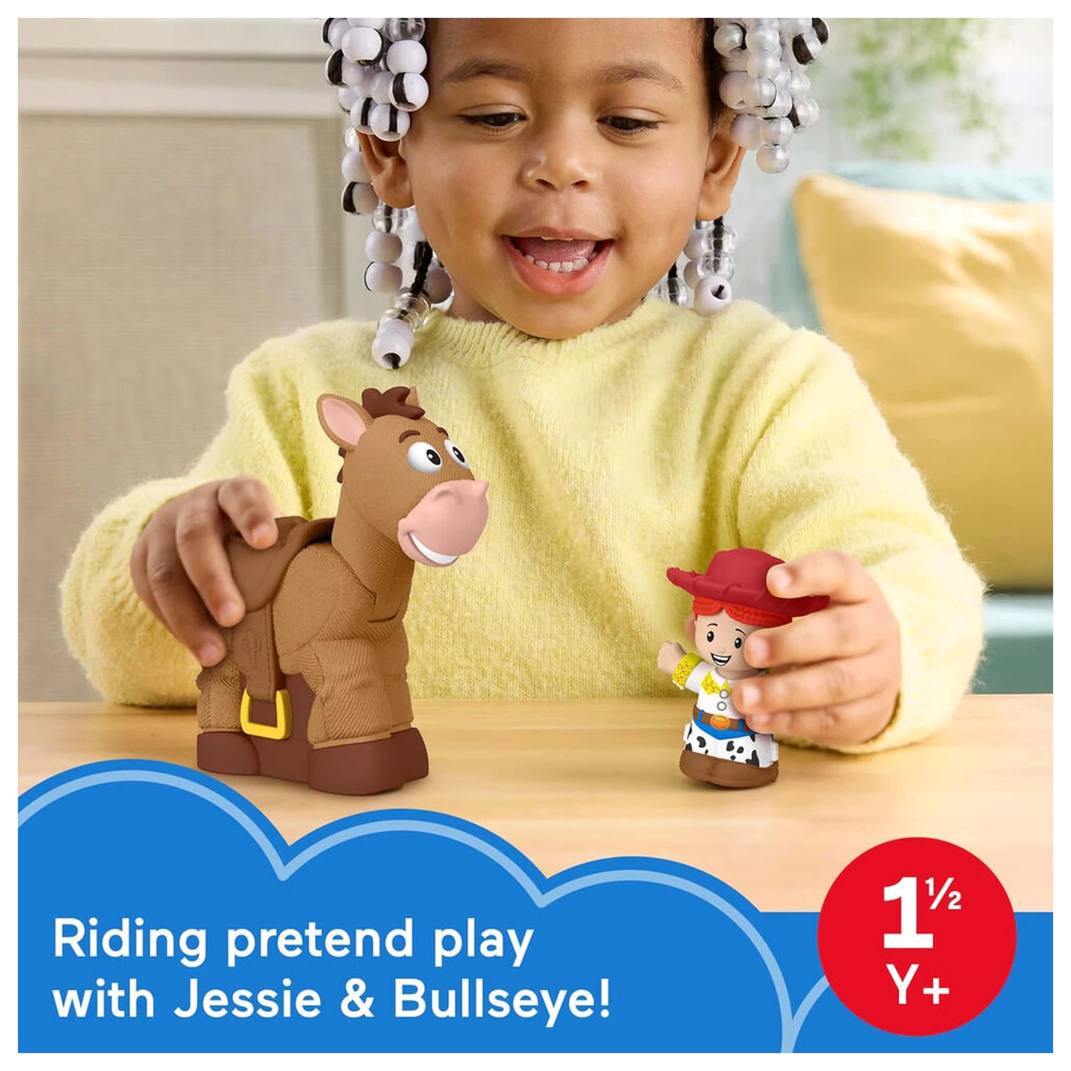 Little People Collector Bobbin Bullseye & Jessie sada figúrok produktová fotografia