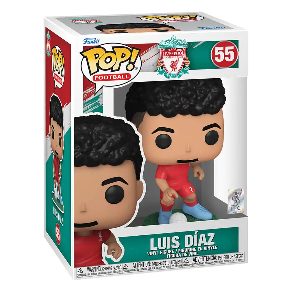 Liverpool F.C. POP! Futbalová vinylová figúrka Luis Díaz 9 cm termékfotó