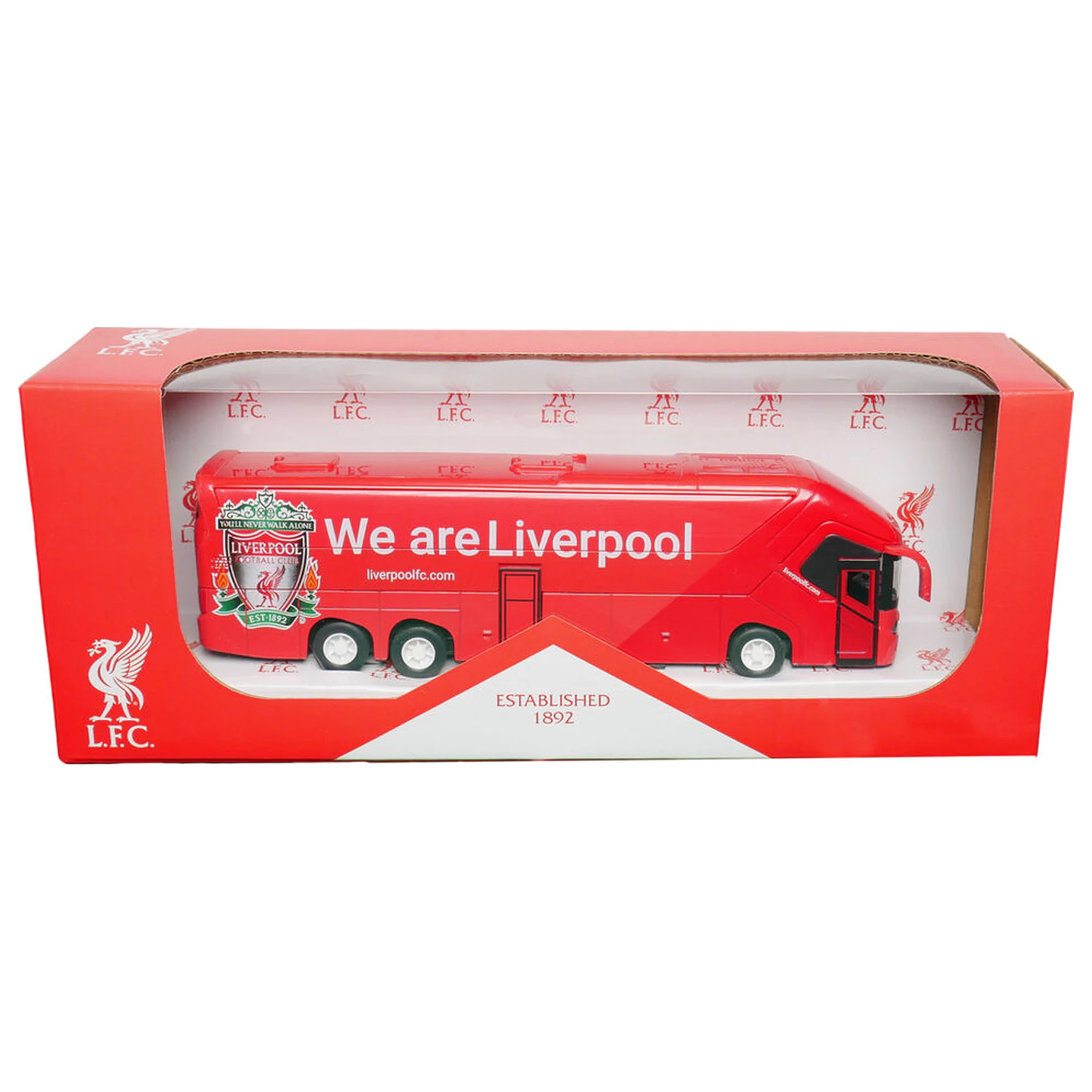 Liverpool Football Club autobus produktová fotografia